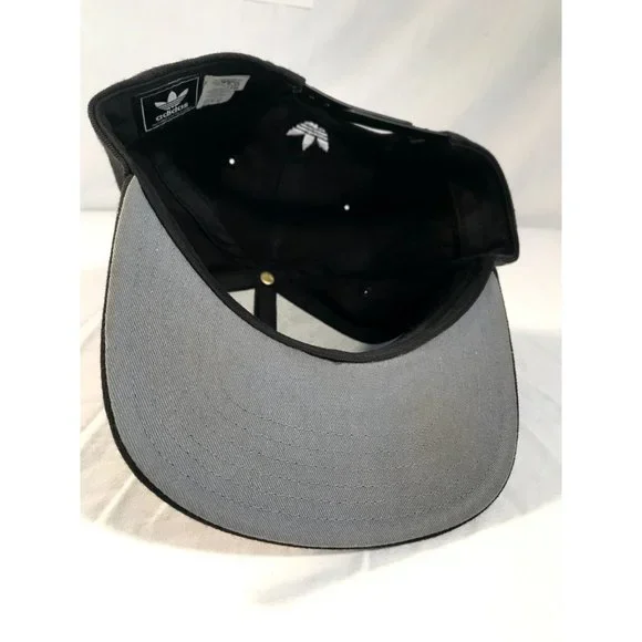 Adidas Originals Hat Mens One Size Adjustable Black - Picture 6 of 9